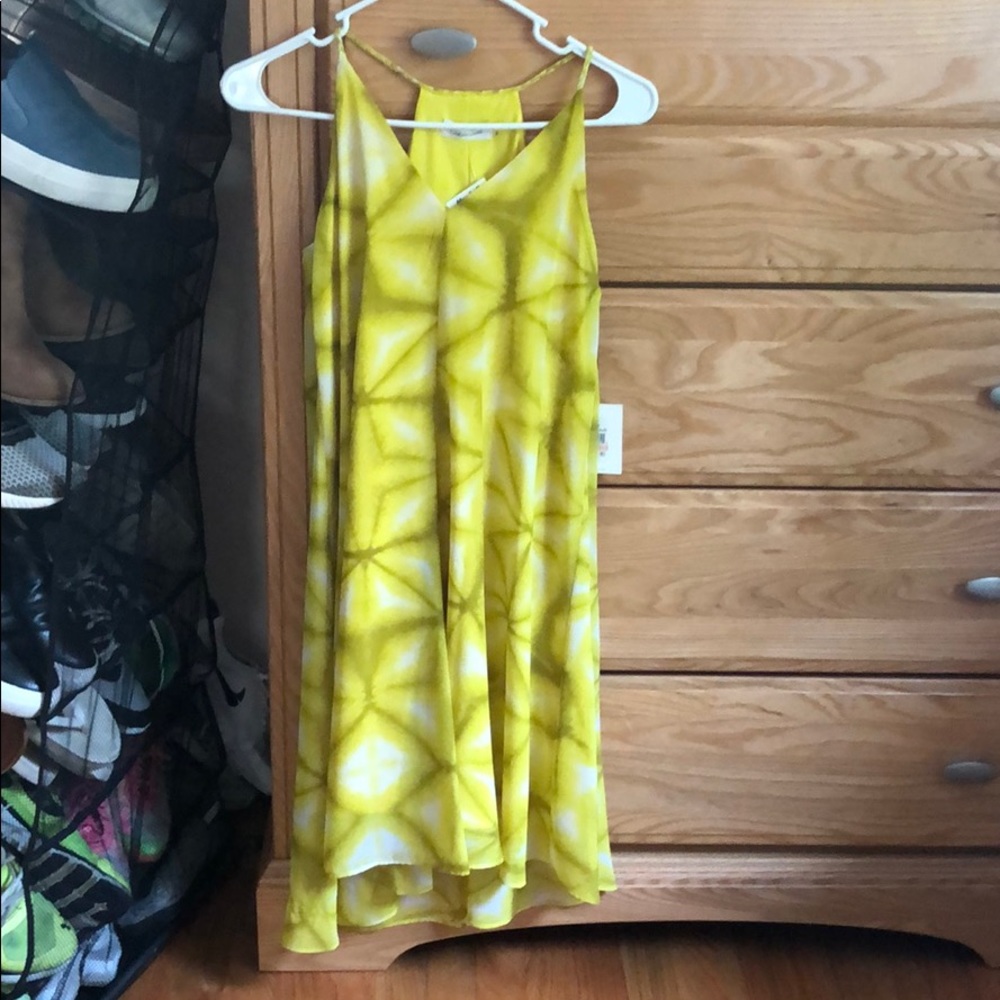 NWT Yellow Calvin Klein Dress